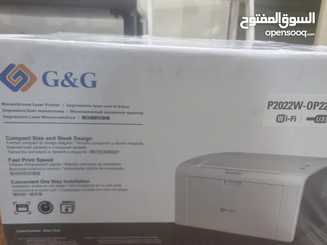 طابعة ليزر G&G P2022W – جديدة بالكرتون