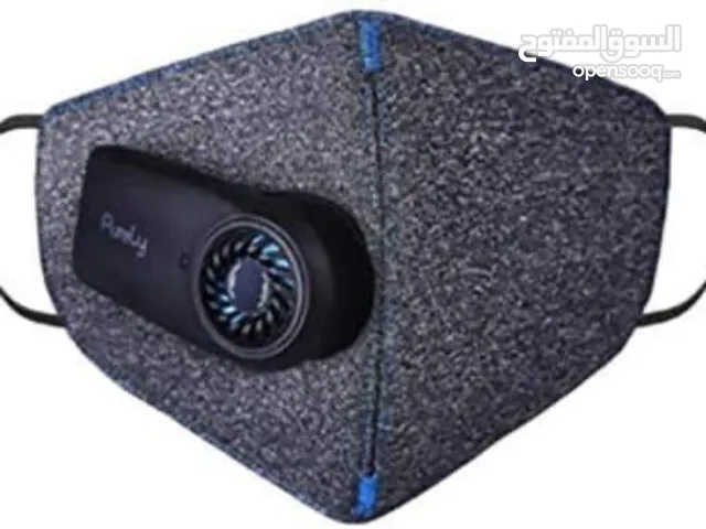 كمامه /قناع من شركه شاومي بمروحه مدمجه قابلح لإعادة الشحن
