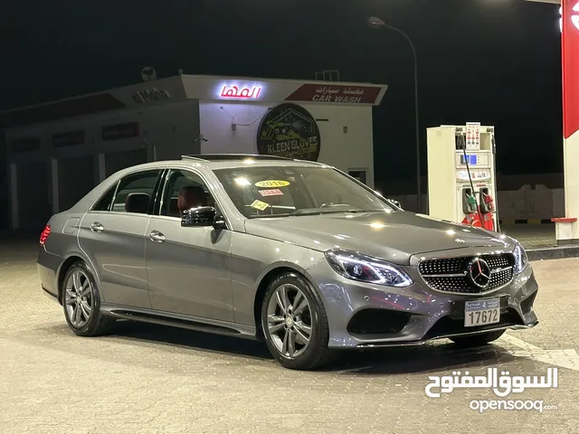 مرسيدس E350 مديل 2016 فول ابشن AMG اصل دفريشن جاهز مسرفس