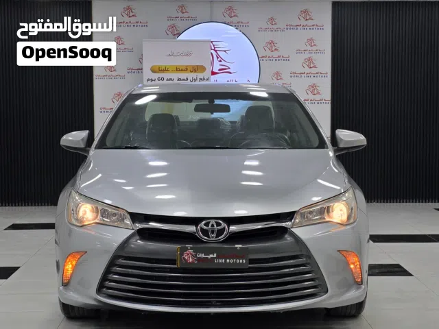 فرصة قوية لعشاق الاعتمادية اليابانية  Toyota Camry LE 2016 سيارة معروفة بالقوة والاعتمادية والراحة