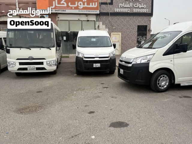 Rental of 22-passenger and 12-passenger Coaster buses is available