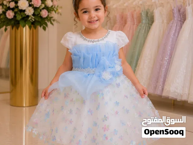 فستان بناتي عريسي السعر 25شامل أجور التوصيل