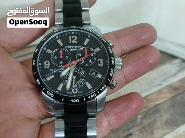 ساعه سيرتينا ds كرونغراف مزدوج