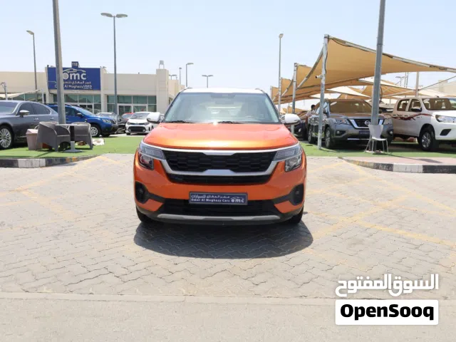 KIA SELTOS 2023 GCC ORANGE AND WHITE