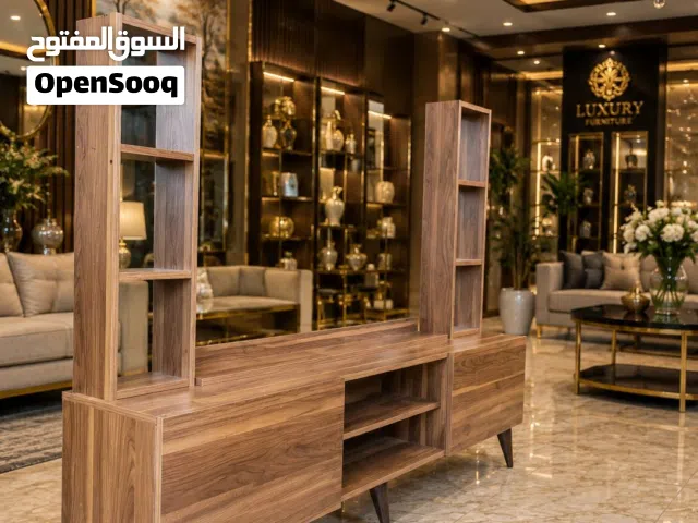 ميز بلازمه اناره 180سم مع ثلاث رفوف من افضل انواع الخشب htf
