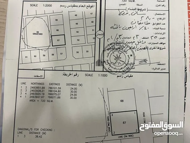 ارض للبيع مفتوحه من ثلاث جهات في راس الحد