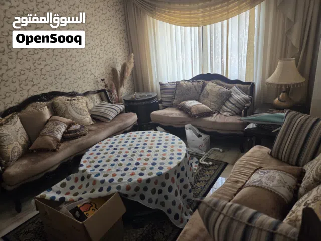 طقم كنب صالون ضيوف فاخر من ميداس + فاير بلايس كهربائي