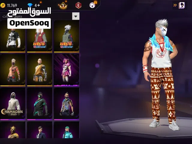 حساب فري فاير رخيص للبيع