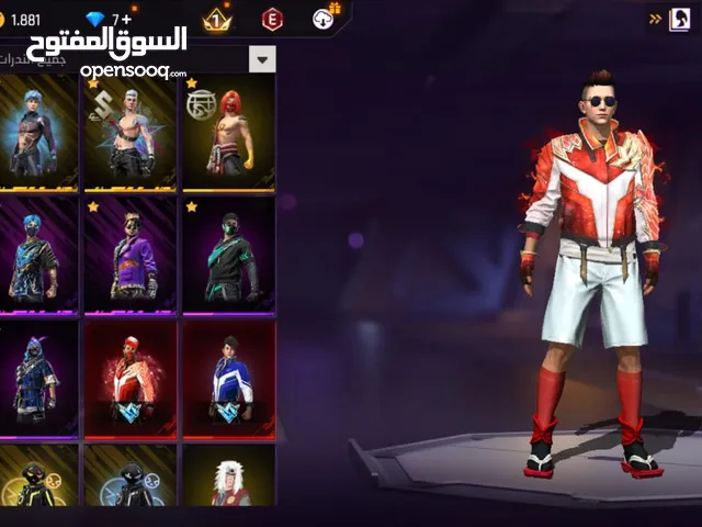 حساب فري فاير بسعر رخيص ومناسب