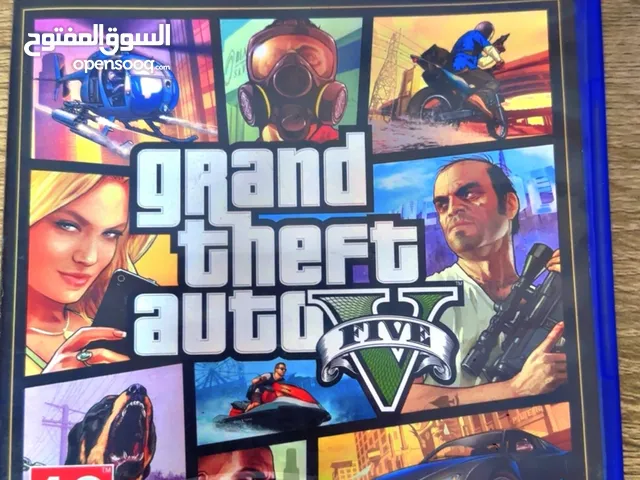 GTA 5 سيدي بلاستيشن4 بحالة ممتازة