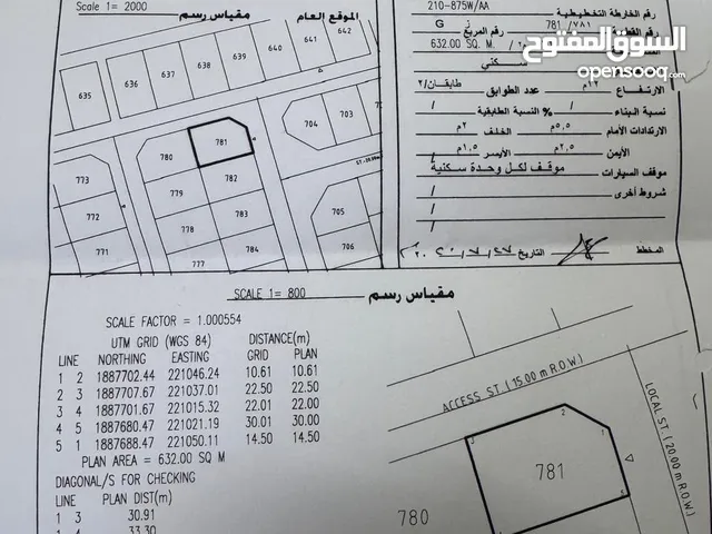 أرض للبيع ركنيه
