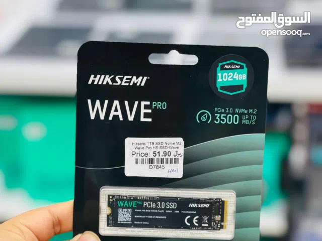 Hiksemi 1TB SSD NVME M2 wave pro