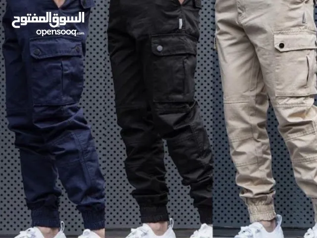 بنطلون رجالي كتان بسعر العرض