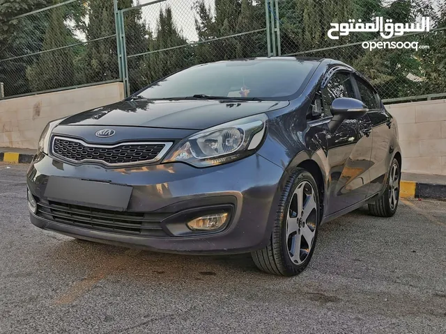 كيا ريو بحالة الوكالة فحص كامل مرفق مع الصور
