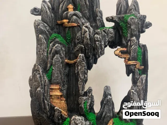 مباخر مصنوعة من مادة الريزن ومادة الجبص