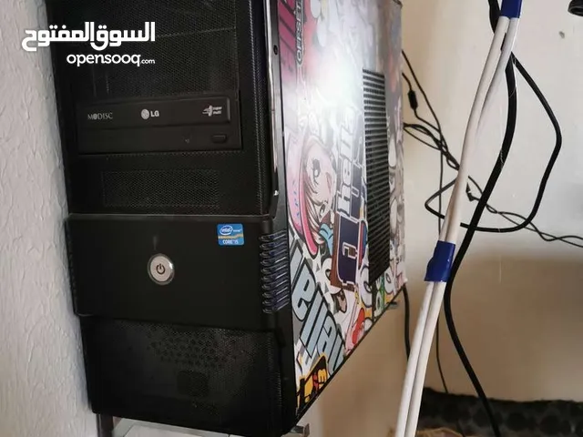 تجميعة مستعمله Core i5 3340 RX580 8GB Ram12 Hdd500 Ssd120