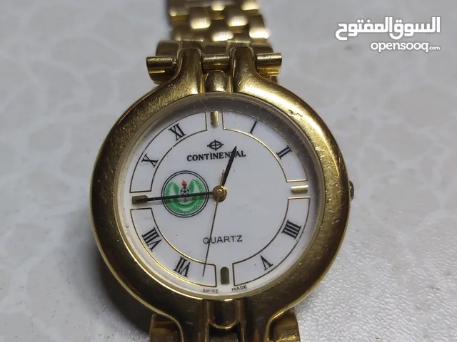 Vintage Continental Swiss Made Quartz Watch given to the players of Al-Shabab Club in 1989