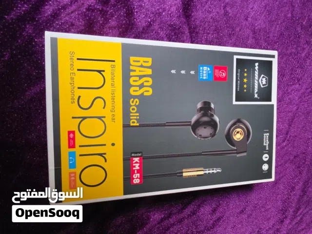 Wired Stereo Earphones for everyday use (KM-58)