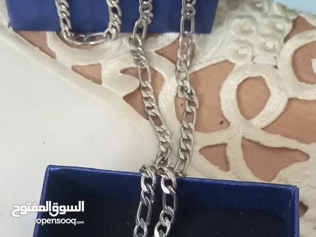 سنسال بلاك عريض وإسوارة بلاك عريض مختوم فضة 925