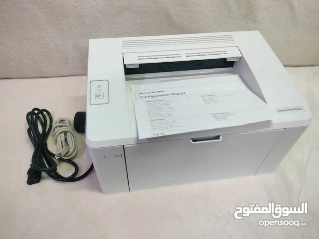 برنتر hp ليزر نظيفه للبيع m102a مع الحبر