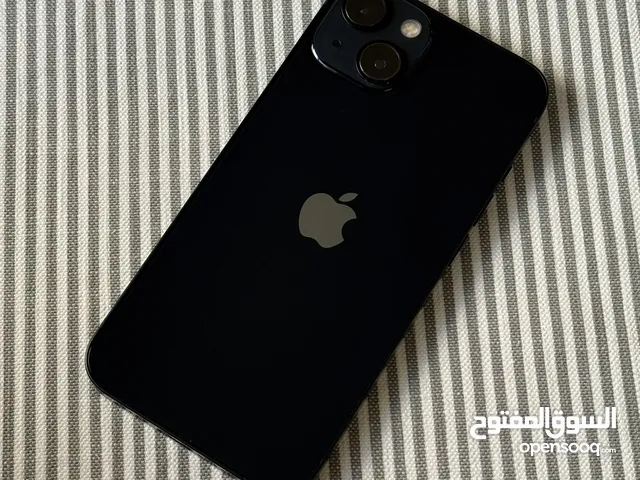 Iphone 13 black 128GB used like new بطاريه 96