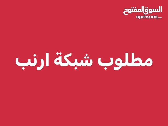 مطلوب شبكة ارنب
