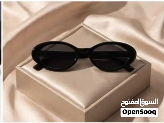 نظارة نسائية بيضوية   نظارات شمسية بيضوية نسائية جذابة وأنيقة، مثالية لإضافة لمسة عصرية