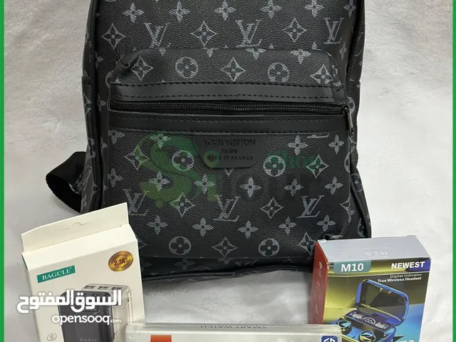 Pack 4 articles school : Sac a dos + airpods + smart watch + power bank