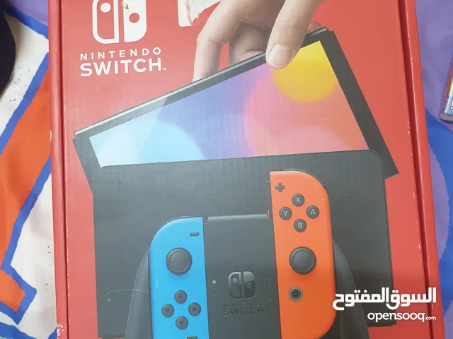 نينتيندو سويتش اوليد جديد للبيع بوكس مفتوح مع 3 العاب
