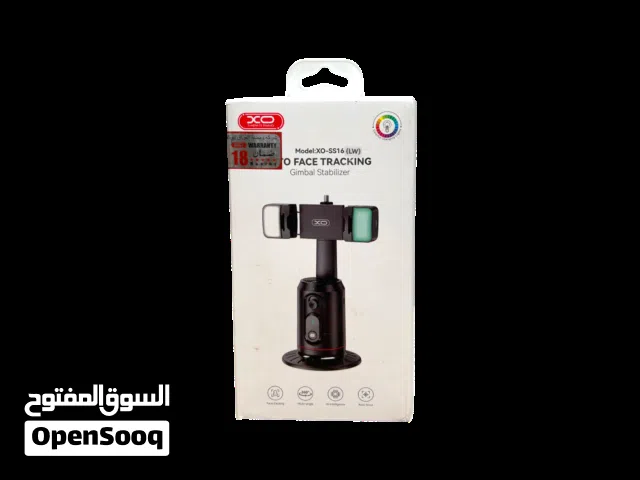 ستاند تتبع ذكي للوجه مع فلاش إضاءة