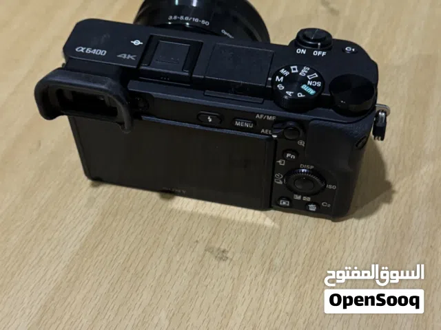 كاميرا سوني a6400 شبة جديده بحالة فوق الممتازه