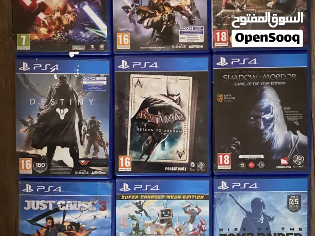 دسكات ps4 مستعملة