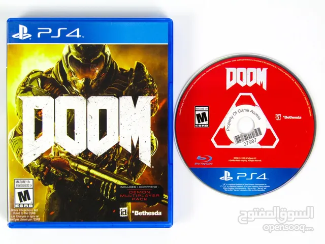 Doom game ps4 cd لعبه دوم بلستيشن 4
