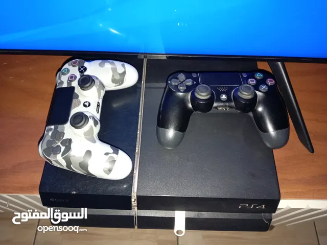 بلايستيشن 4 فات مهكر سوفت 9 مع دراعين