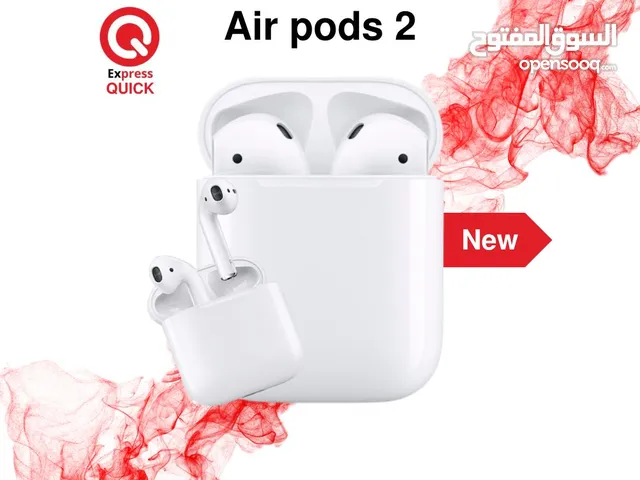 APPLE AIR PODS 2 NEW //// ابل ايربودس 2 الجديده كلياً