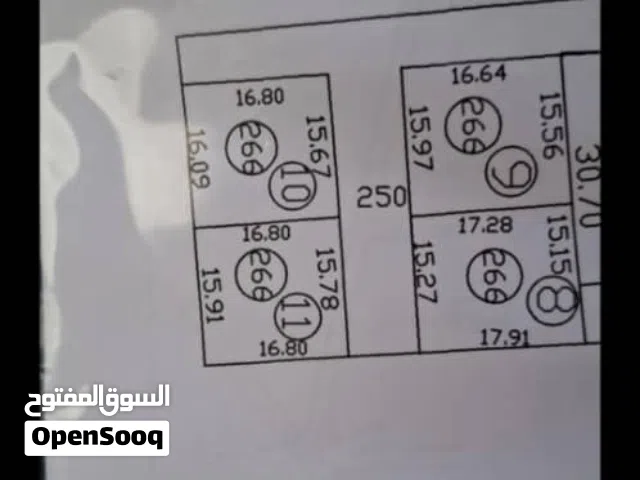 ارض للبيع 266م شبه على الرئيسي ط.ع . المشتل اقراء الوصف