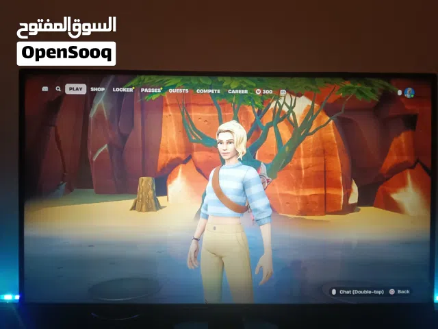 شاشه جيمنج 200 هيتز استجابه 1 ملي سكنز قابل  للتفاوض