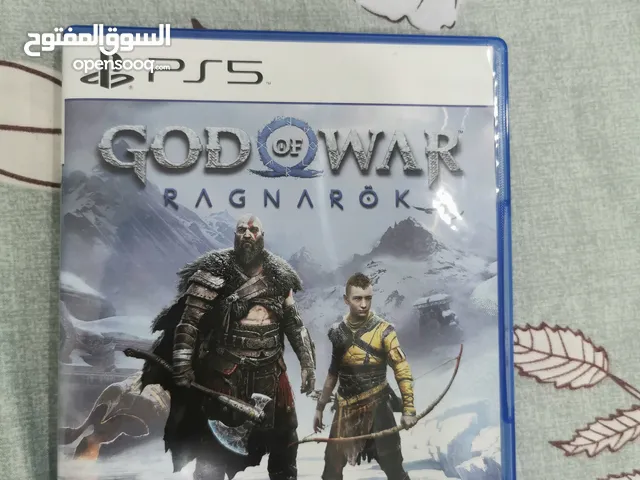 شريط لعبة god of war ragnarok بحالة الوكاله جديد اقل عن شهر تاريخ الشراء