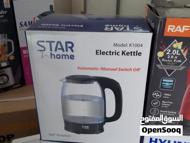 كتل أو سخان هوم ستار زجاج