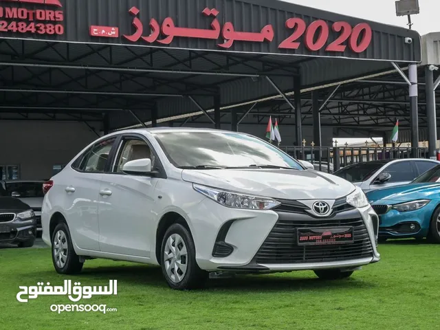 TOYOTA YARIS 2021 FOR SALE IN EXCELLENT CONDITION - GCC SPECIFICATIONS