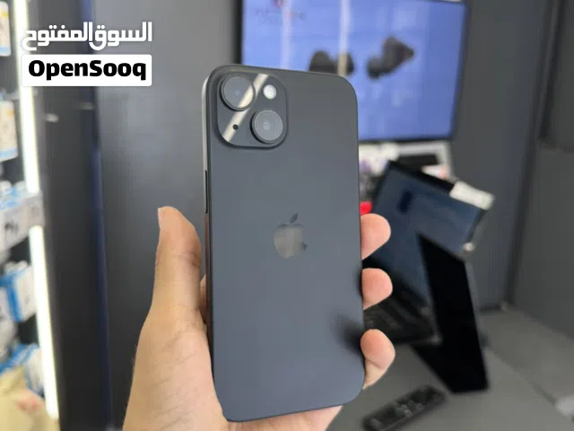 IPhone 15 128gb used////. مستخدم بحالة الجديد بطارية 95٪ ولا ربع خدش مدخل خط