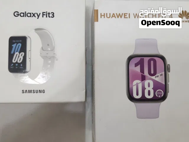 Huawei Watch Fit 4 & Samsung Galaxy Fit 3