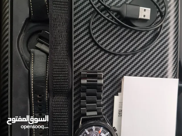 samsung watch 3 45 mm black ساعه سامسونج الذكيه