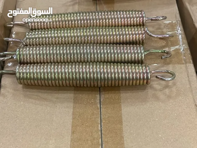 زنبركات ترامبولين 16.50 سم مستورد ومتوفر كافة قطع غيار ترامبولين وسوفت بلي