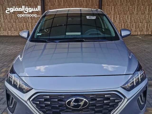 هونداي ايونيك 2021 BLG_IN بحالة الوكالة مميزة بلج ان هايبرد + شاحن كهرباء أصلي