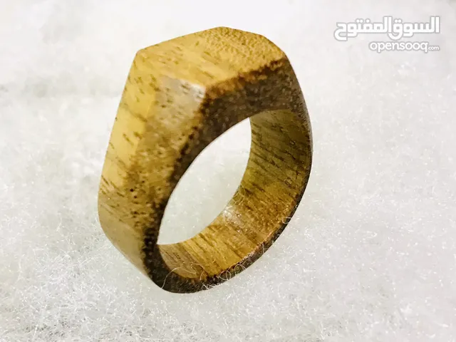 خاتم من الخشب النبل صناعة يدوي توصيل مجانا مترو