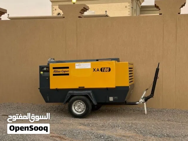 Atlas Copco XA186DD Portable Air Compressor