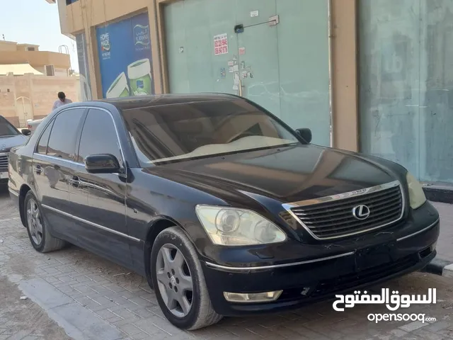 لكزس Ls 430 للبيع لون اسود من داخل اسود موديل 2005 وارد اليابان (شاشة اليابان) ماشي 400،000 الف كيلو