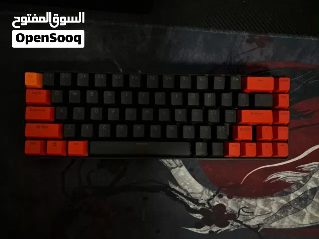 كيبورد 60% سويتش احمر
