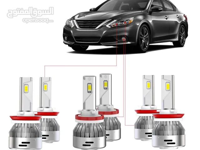 اقوى لمبات LED لجميع انواع السيارات ضمان سنه توصيل مجانا